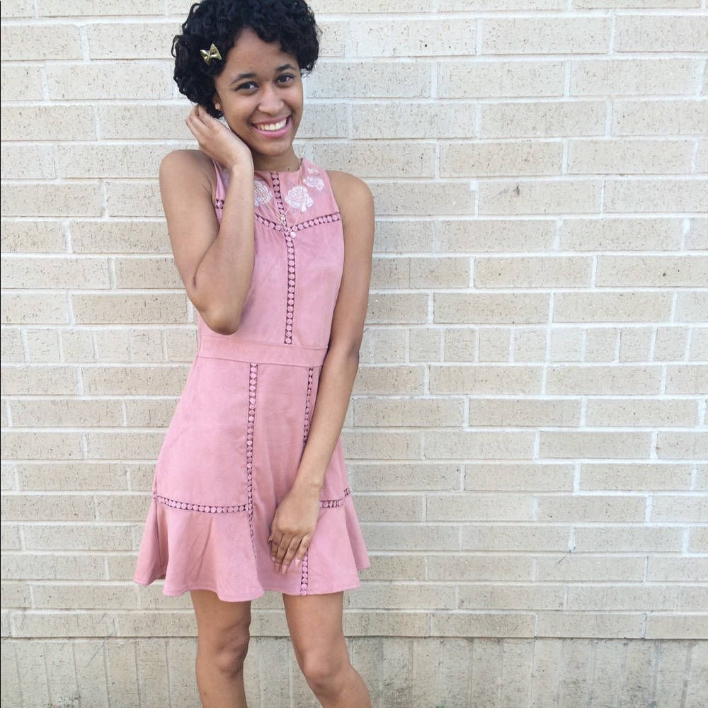 Rusty pink dress💕